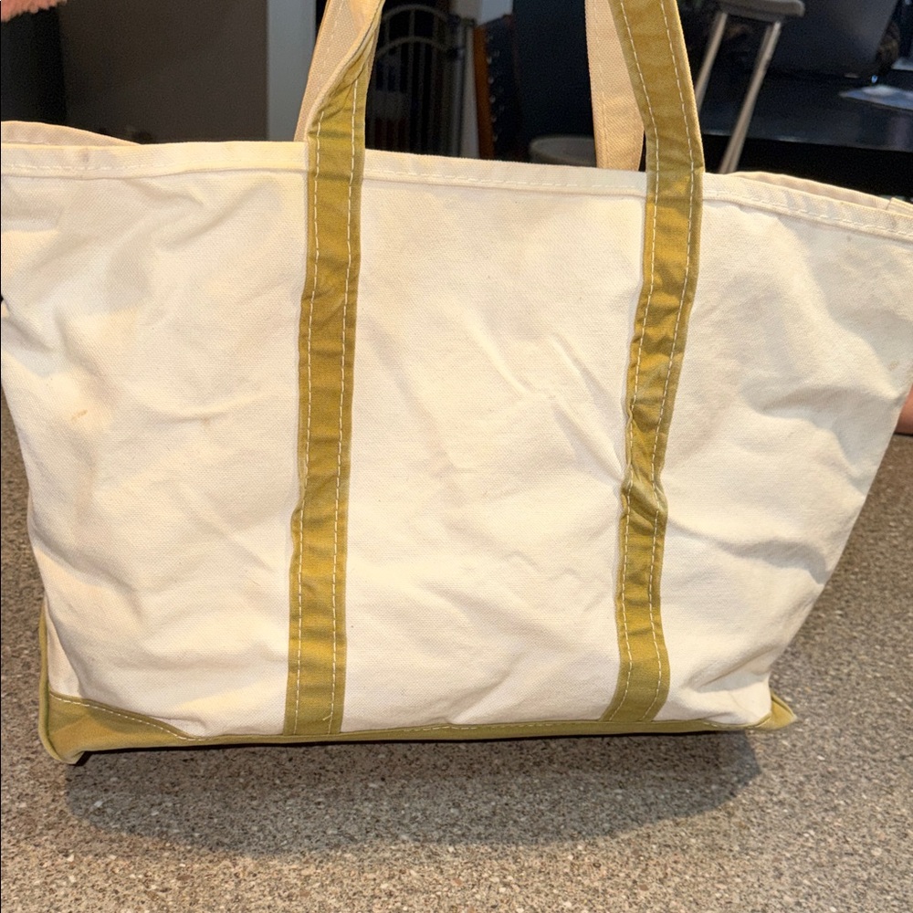 Vintage 80s 90s L.L. Bean Boat and Tote - Picture 5 of 5